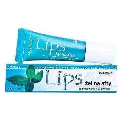 LIPS Gel 10ml aphthous, lip gel UK