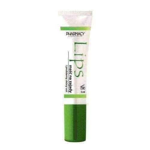 LIPS ointment zajady 5ml, mouth bacteria UK