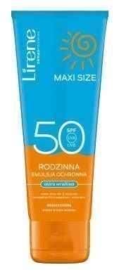 Lirene Family protective emulsion for sensitive skin SPF50 250ml UK