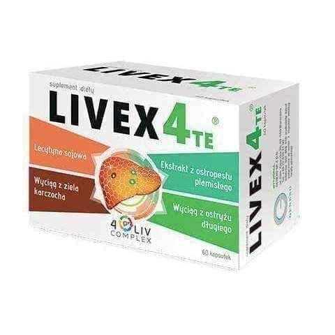 LIVEX 4TE x 60 Capsules UK