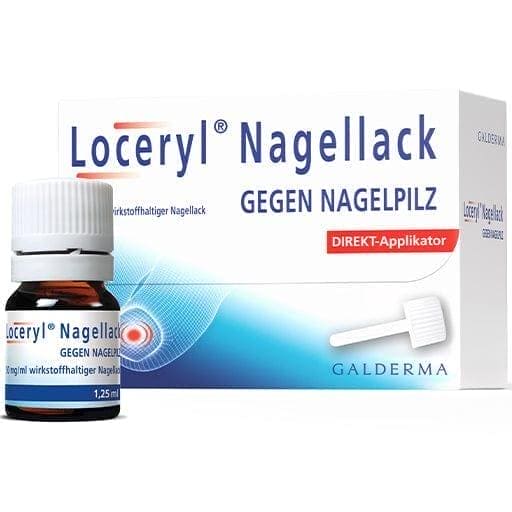 LOCERYL nail polish against nail fungus DIRECT application - UKDorf 