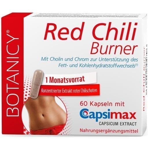 Lose weight fast, RED CHILI Burner with Capsimax capsules - UKDorf 
