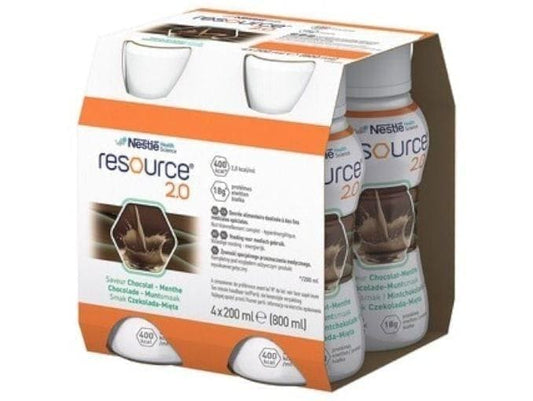 Loss of appetite, underweight, Resource 2.0 chocolate-mint - UKDorf 