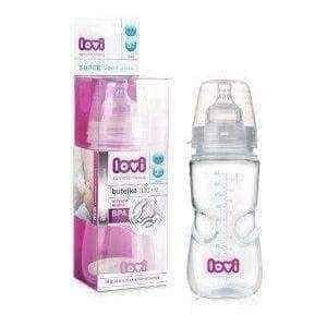 LOVI Bottle 330ml Active sucking 21/561, baby bottles UK