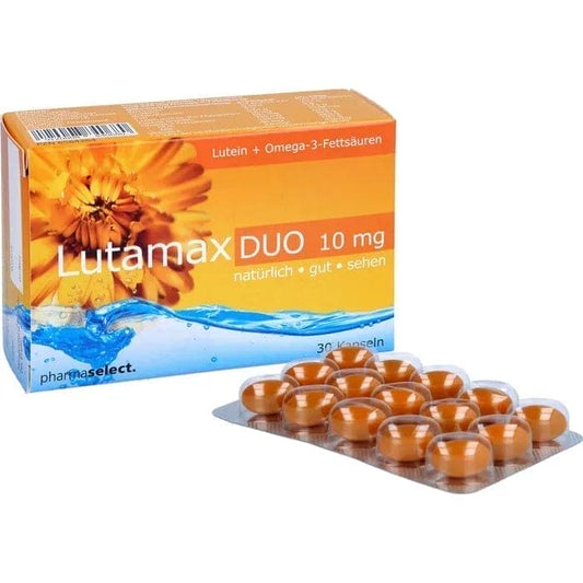 Lutein and zeaxanthin, LUTAMAX Duo 10 mg - UKDorf 