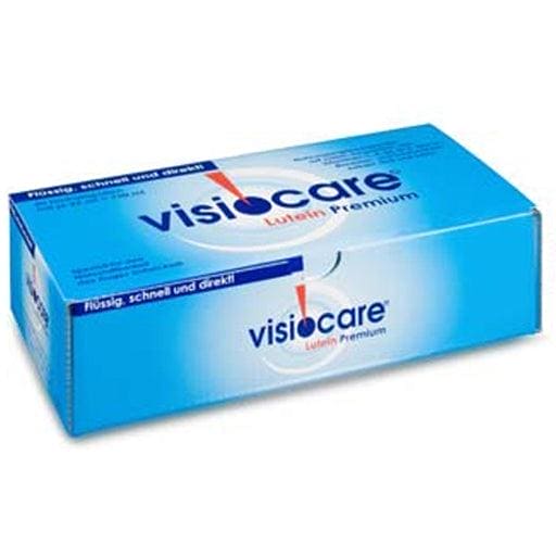 Lutein, zeaxanthin, vitamins, blueberry extract, VISIOCARE Lutein Premium drinking ampoules - UKDorf 