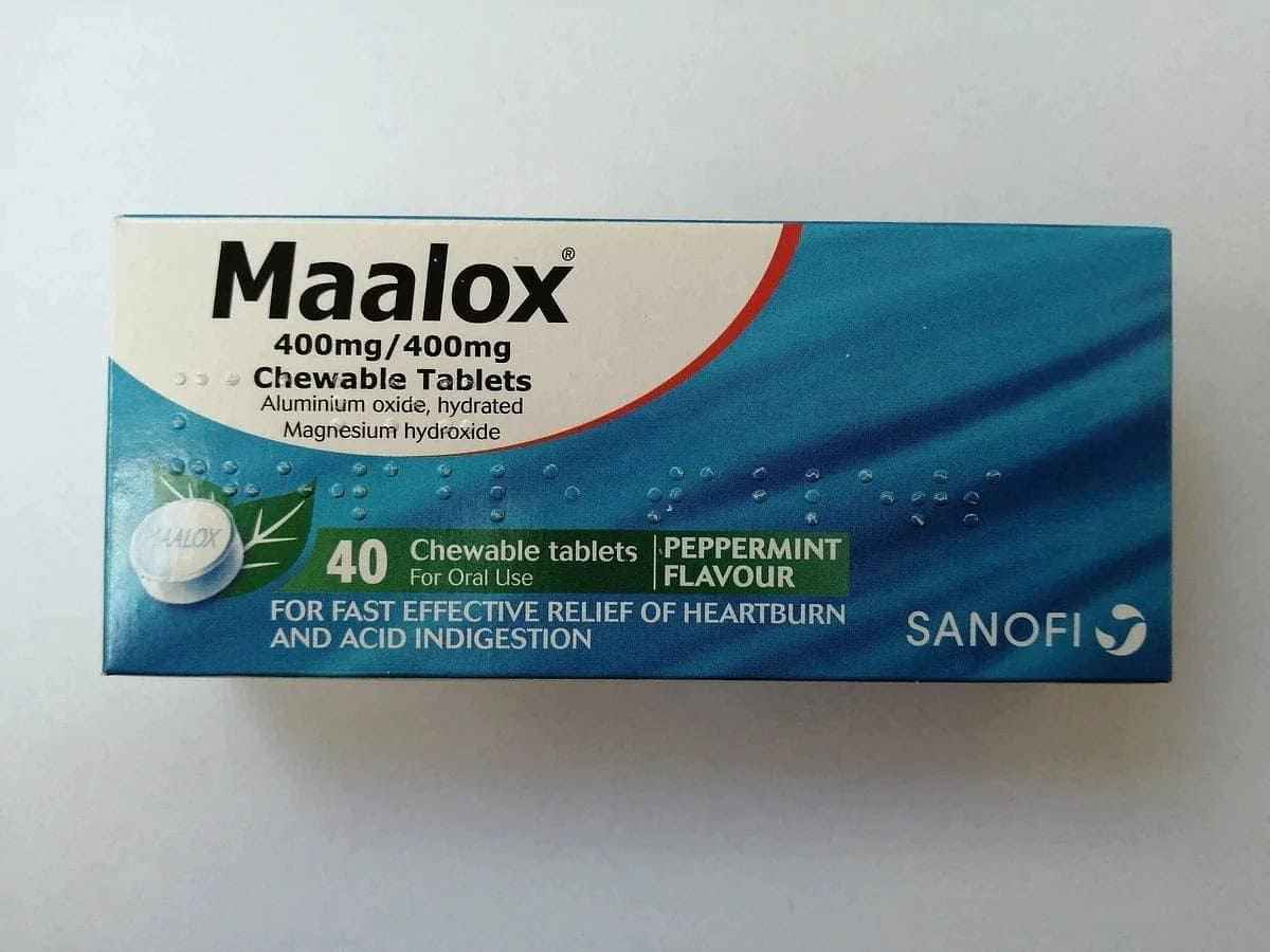 Maalox tablets x 40 gastritis treatment UK