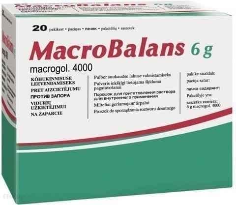 MacroBalans 6g x 20 sachets UK