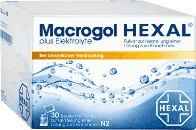 Macrogol 3350 sachets, HEXAL plus electrolytes