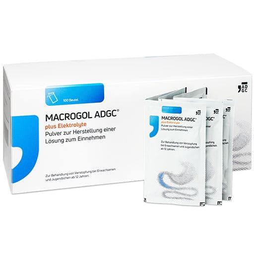 Macrogol 3350 sachets, MACROGOL ADGC plus Electrolytes - UKDorf 