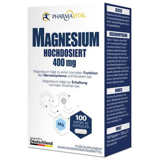 MAGNESIUM 400 mg high-dose capsules - UKDorf 