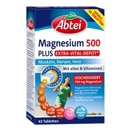 Magnesium 500 Plus Vital Depot Tablets - UKDorf 