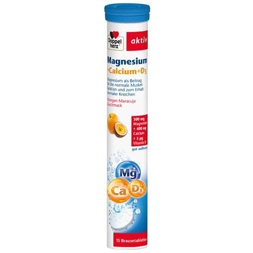 Magnesium+Calcium+D3 effervescent tablets - UKDorf 