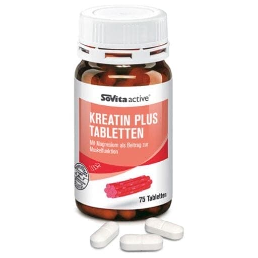 magnesium carbonate; creatine monohydrate, SOVITA ACTIVE Creatine Plus tablets - UKDorf 