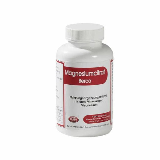 MAGNESIUM CITRATE Berco Capsules - UKDorf 