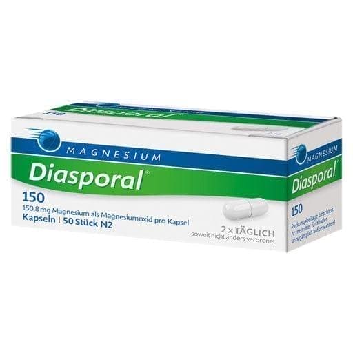 MAGNESIUM DIASPORAL 150 capsules - UKDorf 