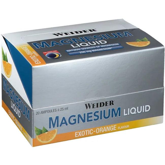 MAGNESIUM LIQUID 250 mg Exotic-Orange drinking ampoules - UKDorf 