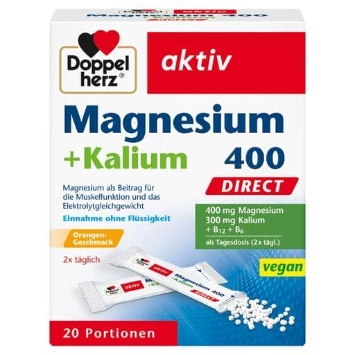 Magnesium+Potassium DIRECT sachets - UKDorf 