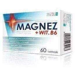 Magnesium + Vit.B6 x 60 tablets, magnesium b6 UK