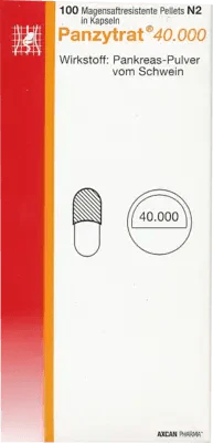 Maldigestion, Disorders of the exocrine pancreas, Panzytrat 40,000 capsules - UKDorf 