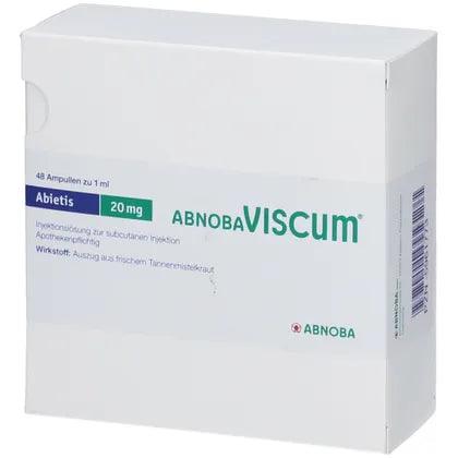 Malignant, benign tumor, cancer, prophylaxis, ABNOBAVISCUM Abietis 20 mg ampoules - UKDorf 
