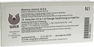 MAMMA SINISTRA GL D 6 ampoules - UKDorf 