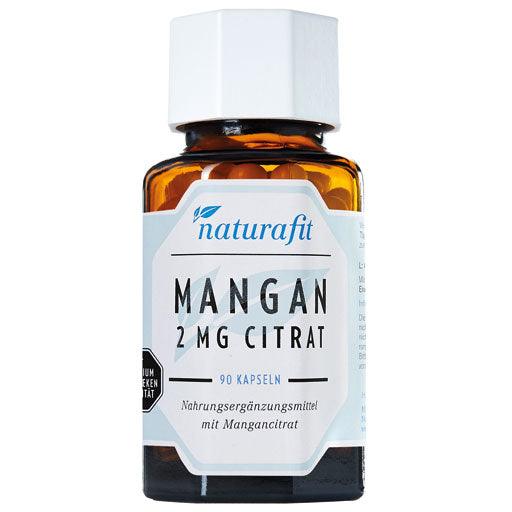 Manganese citrate, NATURAFIT manganese capsules - UKDorf 
