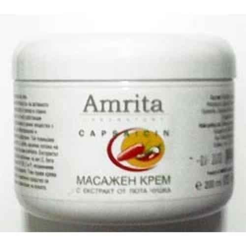MASSAGE CREAM with hot pepper extract 200ml. UK