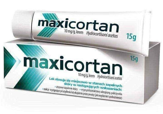 Maxicortan, hydrocortisone cream UK