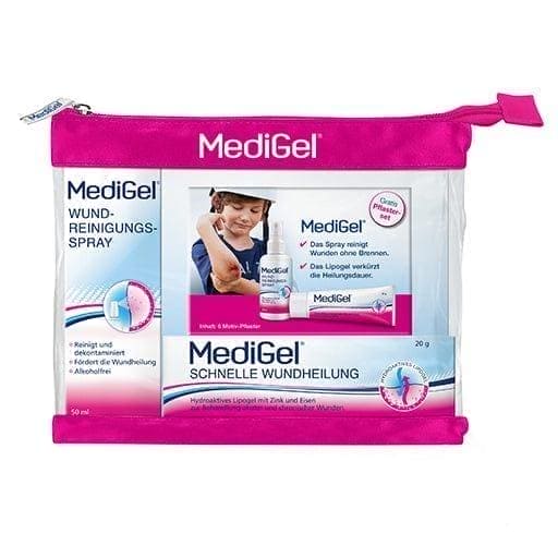 MEDIGEL wound care set, How to treat an infected wound naturally - UKDorf 