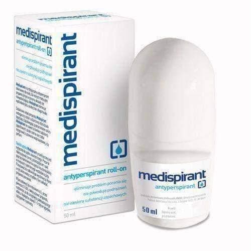 MEDISPIRANT Antyprespirant roll-on, very effective antiperspirant UK