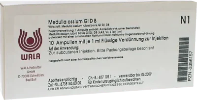 MEDULLA OSSIUM GL D 8 ampoules - UKDorf 