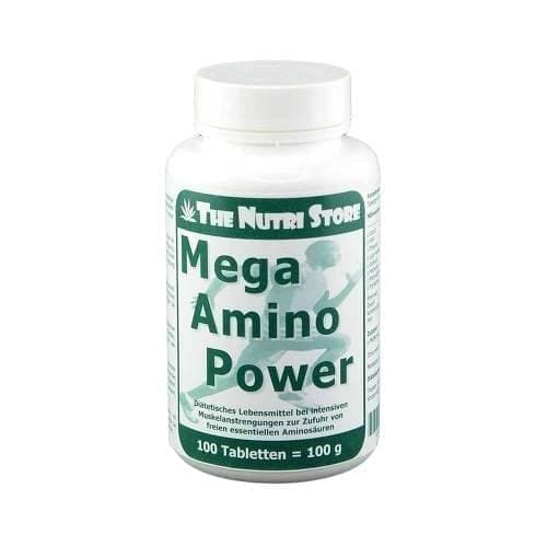 MEGA AMINO Power Tablets 100 pcs, essential amino, VEGAN - UKDorf 