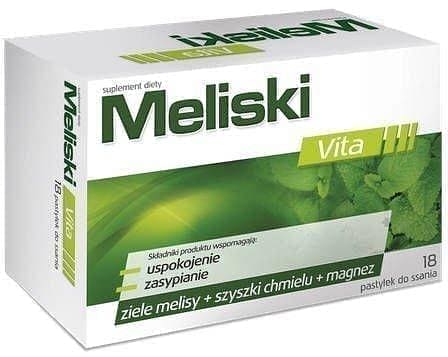 MELISKI, melissa herb, lemon balm, hops and magnesium UK