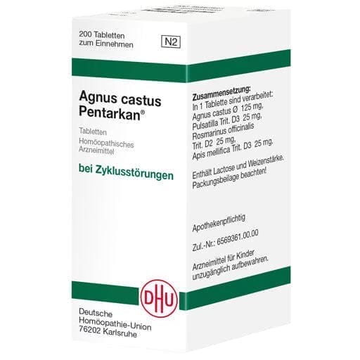 Menstrual disorders, AGNUS CASTUS PENTARKAN tablets - UKDorf 