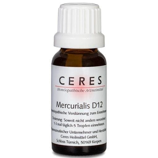 Mercurialis perennis, Mercurialis D 12 Dilution, CERES - UKDorf 