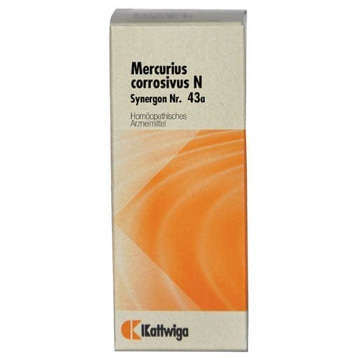 Mercurius corrosivus homeopathy benefits, SYNERGON COMPLEX 43a - UKDorf 
