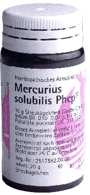 MERCURIUS SOLUBILIS PHCP globules, arthritis, cancer, liver disease - UKDorf 