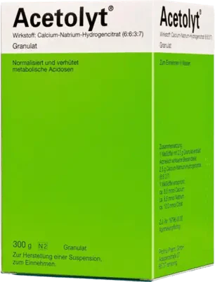 Metabolic acidosis treatment, ACETOLYT granules - UKDorf 
