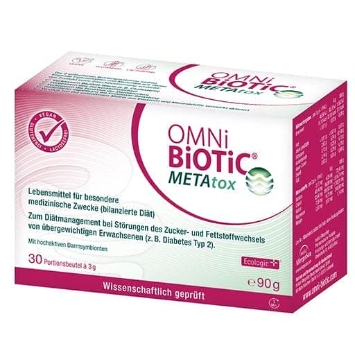 Metabolic adaptation to fat and sugar, OMNI BiOTiC METAtox powder - UKDorf 