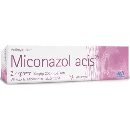 MICONAZOL acis zinc paste, miconazole nitrate - UKDorf 