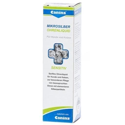 MICROSILVER ear liquid vet. inner ear mucosa dogs, cats UK