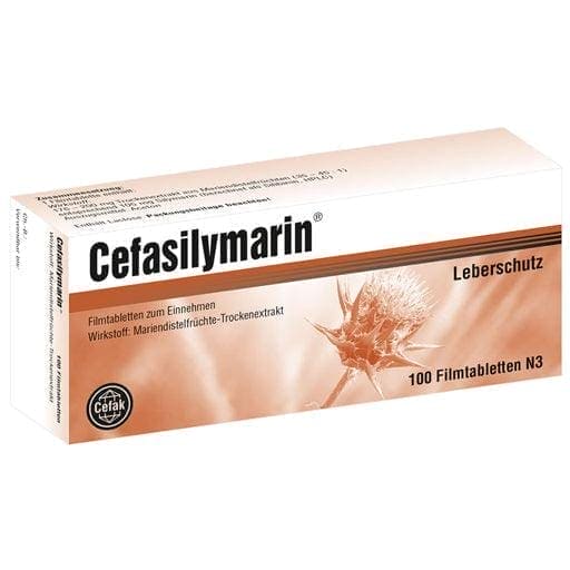 Milk thistle fruits, CEFASILYMARIN film-coated tablets - UKDorf 