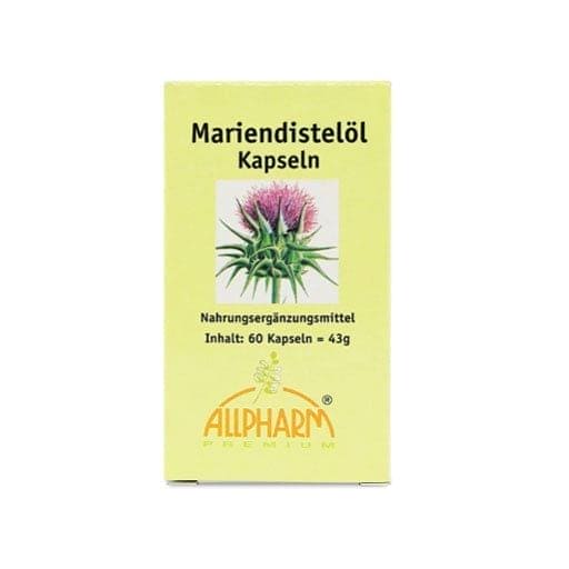 MILK THISTLE OIL 500 mg capsules - UKDorf 