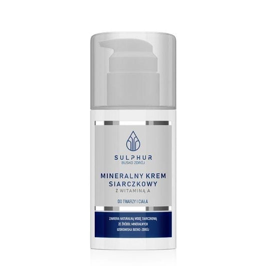 MINERAL SULFUR CREAM WITH VITAMIN A - Sulphur Cream for psoriasis UK