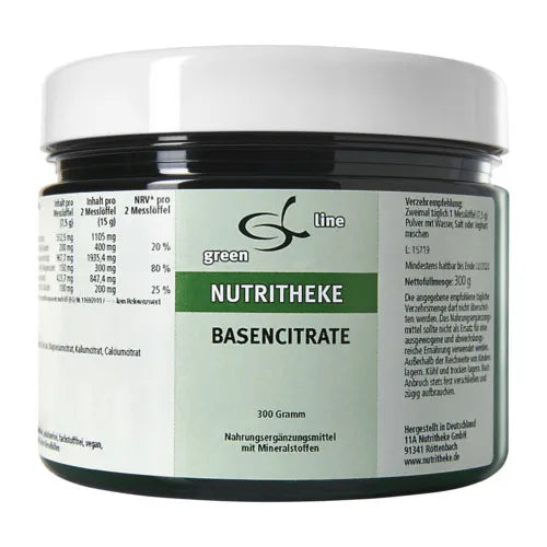 mineral citrates acid-base BASE CITRATE Powder 300 g