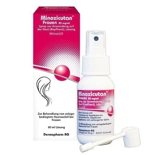 MINOXICUTAN, hair loss in women spray UK