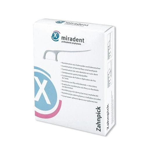 MIRADENT dental floss sticks tooth pick - UKDorf 