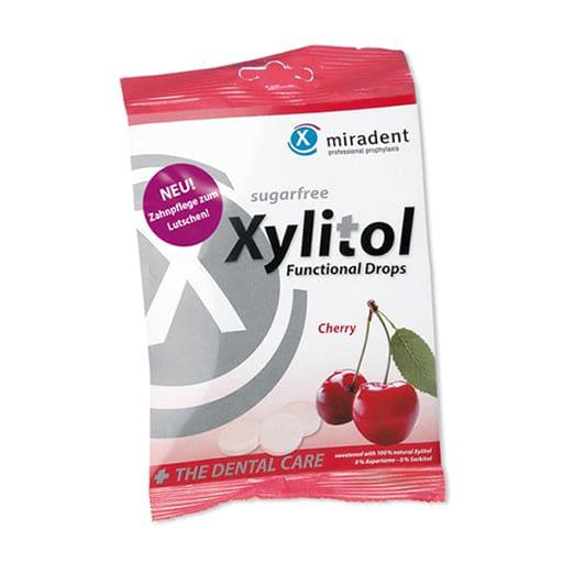 MIRADENT Xylitol Drops sugar-free Cherry - UKDorf 