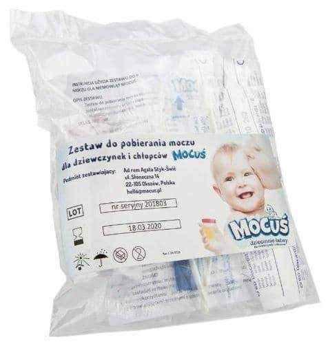 Mocuś Urine collection kit for children x 1 piece UK